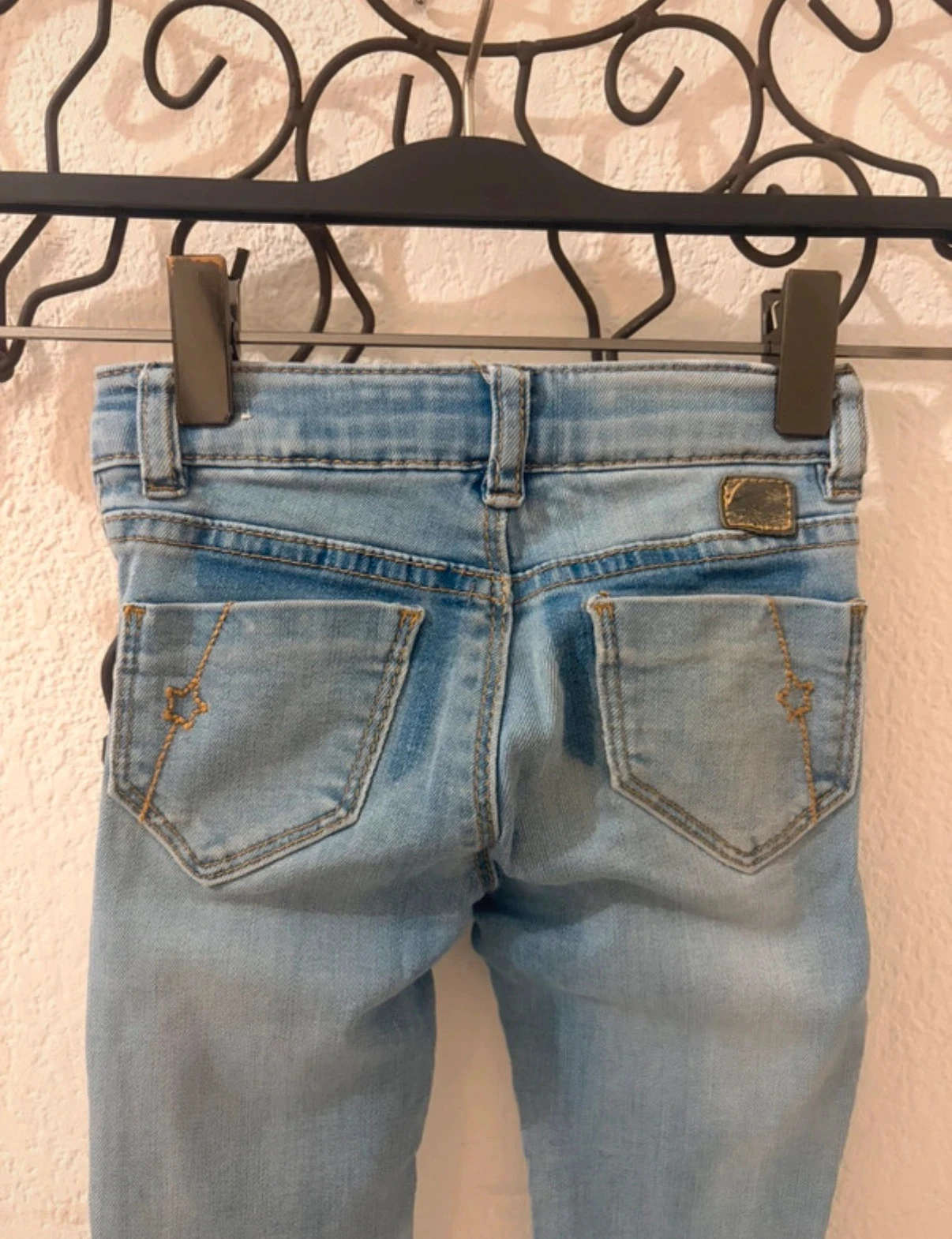 Jeans skinny IKKS claro lavado - Tamanho 4 anos (104 cm) – photo 6
